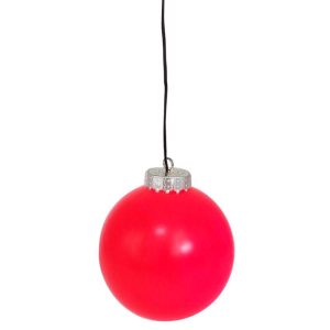 Celebrations LED Red 5 in. Hanging Decor