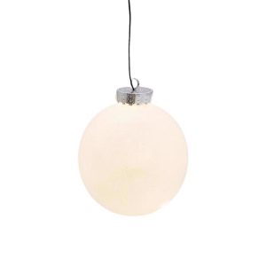 Celebrations LED Warm White 5 in. Ornament Hanging Decor