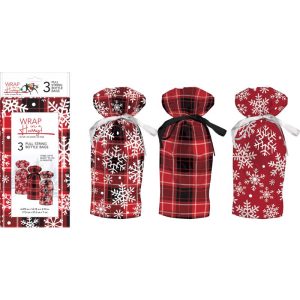 Wrap in a Hurry Red Bottle Bag