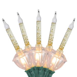 Celebrations Incandescent C7 Clear 7 ct String Christmas Lights 8 ft.