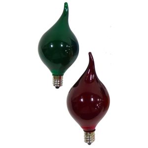 Celebrations Incandescent G45 Multicolored 2 ct Replacement Christmas Light Bulbs
