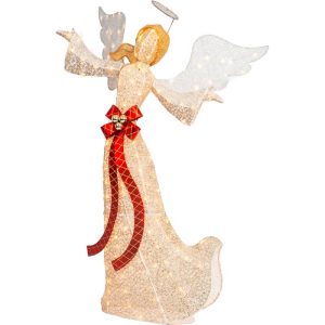 Celebrations Incandescent 60 in. Lighted Angel Yard Decor