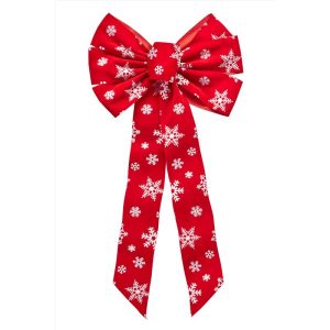 Holiday Trims Red/White Indoor Christmas Decor