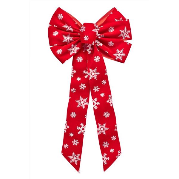 Holiday Trims Red/White Indoor Christmas Decor