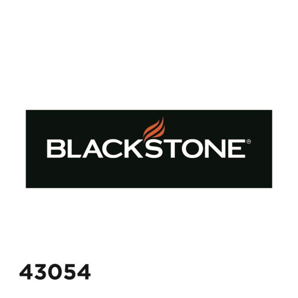 Retail First Inc 10 in. W X 36 in. L Black Blackstone Display Sign Plastic