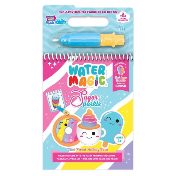Scentco Water Magic Drawing Pad Cardboard Multicolored 1 pc