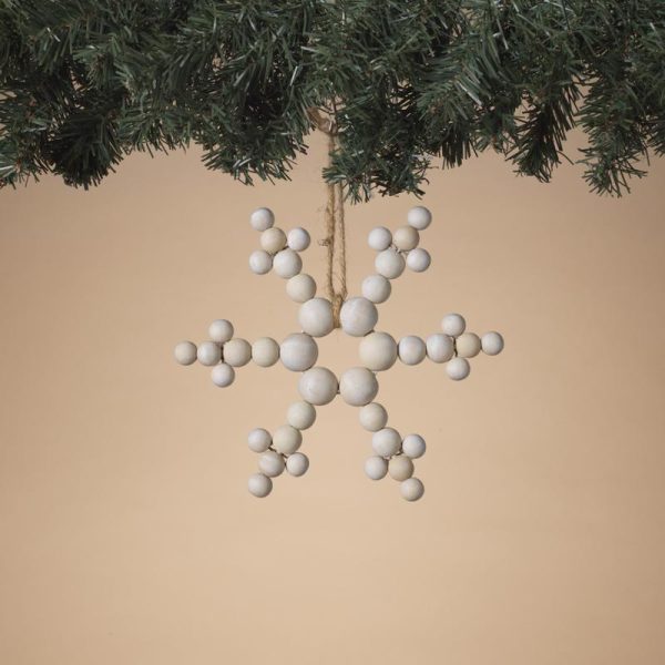 Gerson White Bead Indoor Christmas Decor