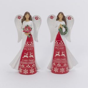 Gerson Multicolored Figurine Indoor Christmas Decor