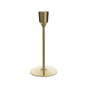Decoris Gold Taper Candle Holder