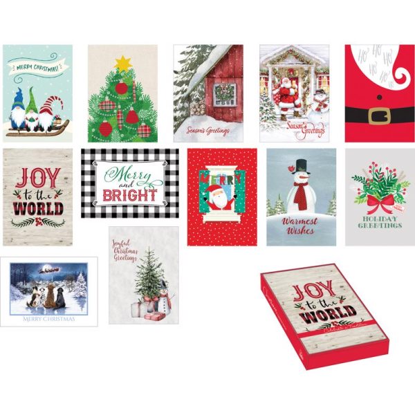 Paper Images Christmas Boxed Cards 18 pk