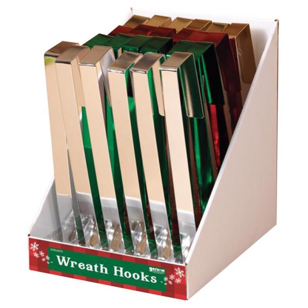 Gerson Assorted Wreath Hooks Indoor Christmas Decor