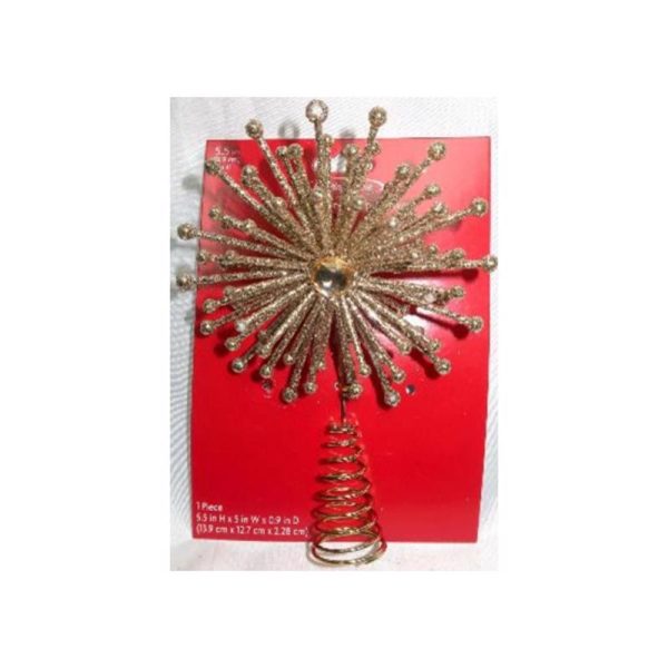 Celebrations Home Gold Glitter Snowflake Burst Indoor Christmas Decor