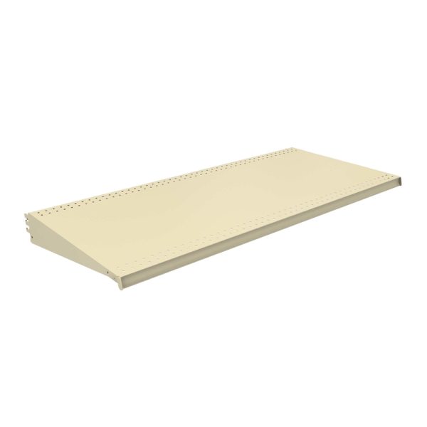 Lozier 1 in. H X 48 in. W X 22 in. L Powder Coated Platinum DL Style Shelf 2 pk