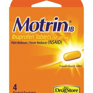 Motrin Ibuprofen 4 ct