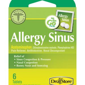 Lil Drug Store Allergy Sinus Relief 6 ct
