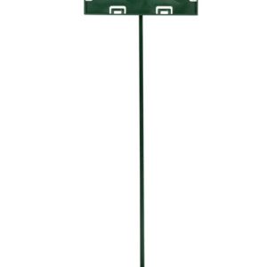 DSD International 18 in. H X 5 in. W X 7 in. L Green Display Sign Plastic