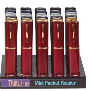 Diamond Visions Assorted Thinline Tube Reading Glasses 1 pk