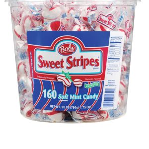 Bobs Sweet Stripes Soft Mint Candy 28 oz