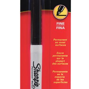 Sharpie Black Fine Tip Permanent Marker 1 pk