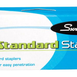 Swingline 1/4 in. L Flat Crown Standard Staples 5000 pk