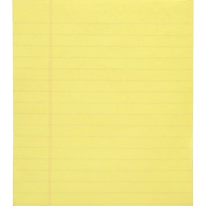 Mead 5 in. W X 8 in. L Legal Pad 50 ct