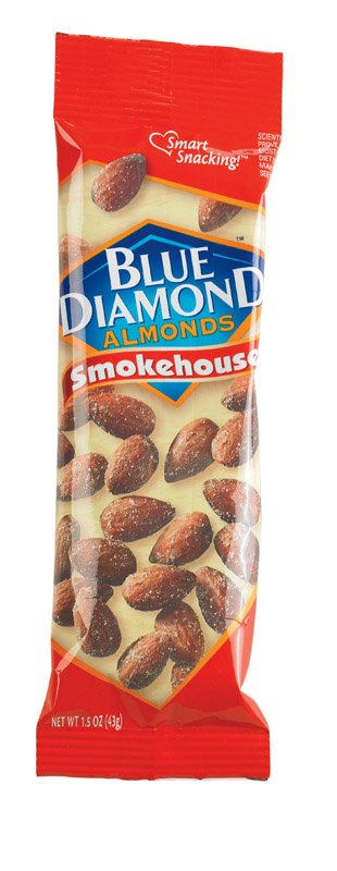 Blue Diamond Smokehouse Almonds 1.5 oz Bagged - PaintPlace New York