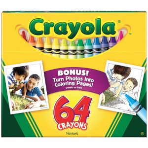 Crayola Assorted Color Crayons 64 pk