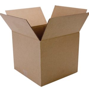 Duck 10 in. H X 12 in. W X 12 in. L Cardboard Corrgugated Box 1 pk