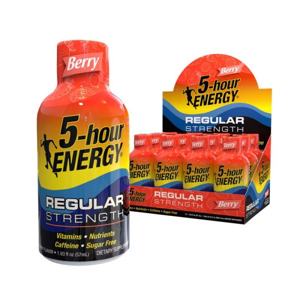 5-Hour Energy RegularStrength Sugar Free Berry Energy Shot 1.93 oz