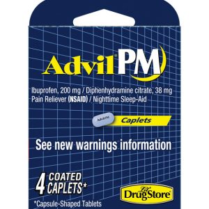 Advil PM Nighttime Sleep Aid 4 ct