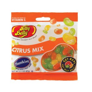 Jelly Belly Sunkist Citrus Mix Jelly Beans 3.1 oz