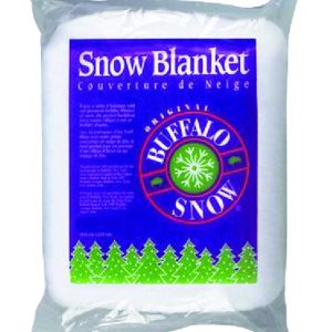 Buffalo White Snow Blanket Indoor Christmas Decor