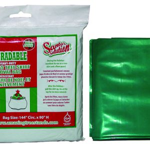Santas Solutions 12 gal Green Christmas Tree Disposal Bag 90 in. H X 144 in. W
