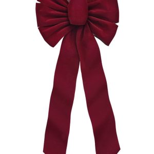 Holiday Trims Burgundy 7 Loop Christmas Indoor Christmas Decor