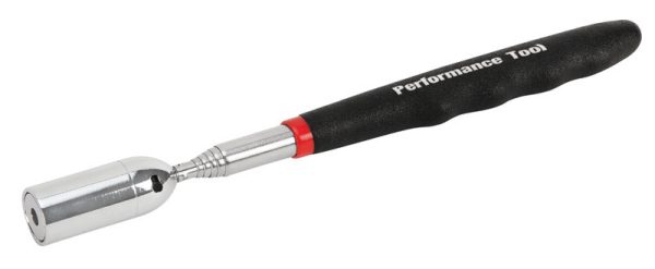 Performance Tool Novelty Lighted Magnetic Pick-up Tool Metal 12 pk