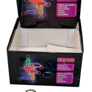 Diamond Visions Plastic Assorted LED Key Chain