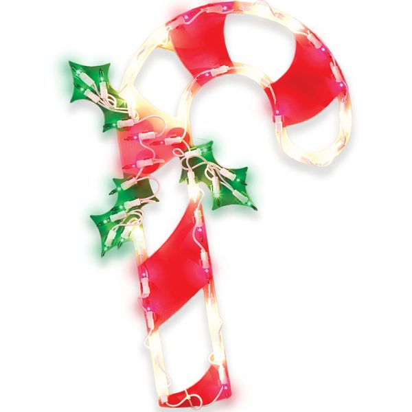IG Design Green/Red/White Candy Canes Indoor Christmas Decor