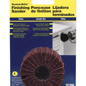 3M 2.5 in. Aluminum Oxide Hook and Loop Sanding Disc 50 Grit Fine 1 pk