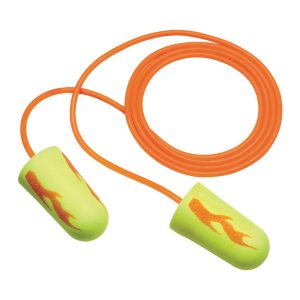 3M E-A-R 33 dB Polyurethane Foam Earplugs Yellow 200 pair