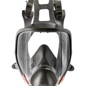 3M Construction Full Face Respirator Gray M 1 pc