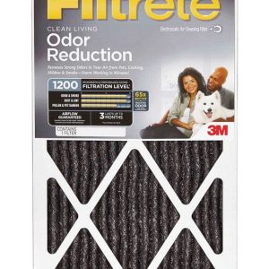 Filtrete Odor Reduction 16 in. W X 25 in. H X 1 in. D Carbon 11 MERV Pleated Air Filter 1 pk