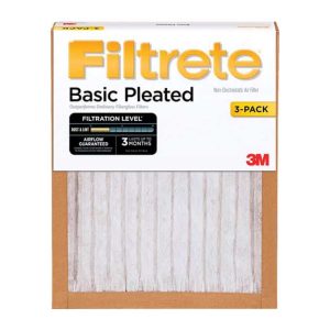 Filtrete 16 in. W X 20 in. H X 1 in. D Fiberglass 5 MERV Pleated Air Filter 3 pk