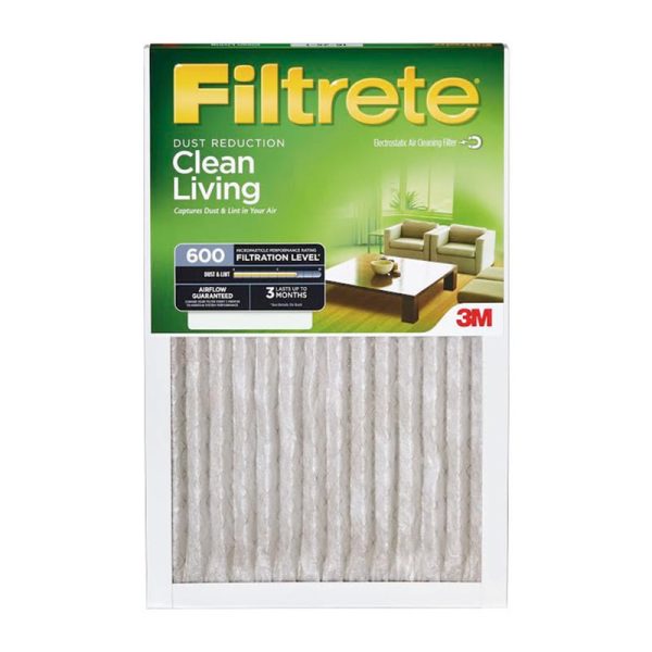 Filtrete 14 in. W X 30 in. H X 1 in. D Fiberglass 7 MERV Pleated Air Filter 1 pk