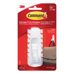 Command Large Hook 3.91 in. L 1 pk