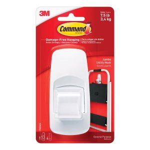 Command Jumbo Hook 4.25 in. L 1 pk