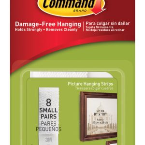 3M Command White Picture Hanger 4 lb 1 pk