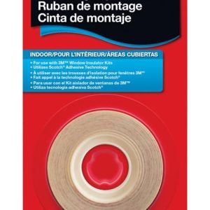 3M Clear Indoor Mounting Tape 1/2 in. W X 41.4 ft. L