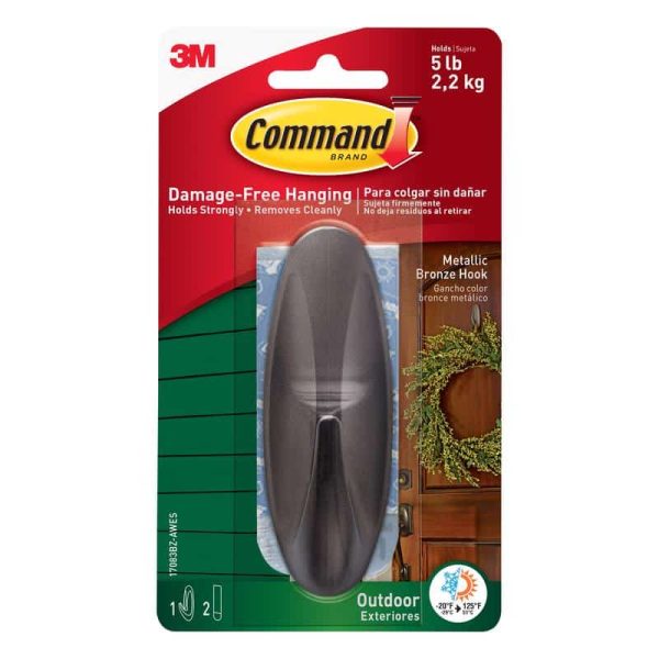 Command Large Hook 4.125 in. L 1 pk