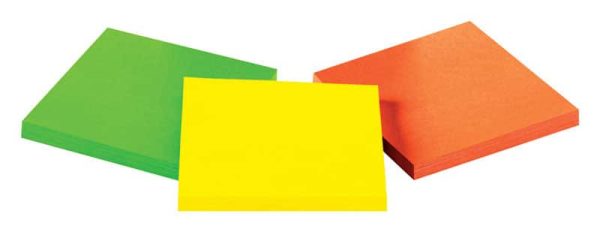 Post-it Extreme 3 in. W X 3 in. L Assorted Sticky Notes 3 pad