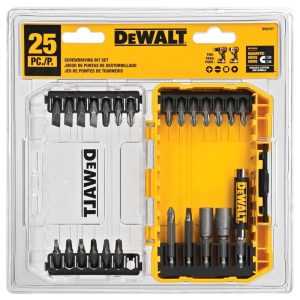 DeWalt Multi Size in. S X 1 in. L Screwdriving Set 25 pc